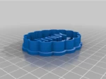  Custom cookie cutter  3d model for 3d printers