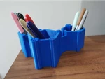  Nucleotide structure desk organizer  3d model for 3d printers