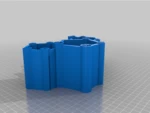  Nucleotide structure desk organizer  3d model for 3d printers