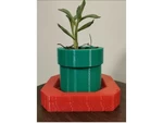  Mario bros tube planter  3d model for 3d printers