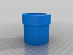  Mario bros tube planter  3d model for 3d printers