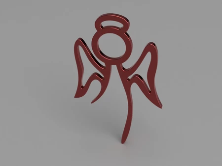  Angel  3d model for 3d printers