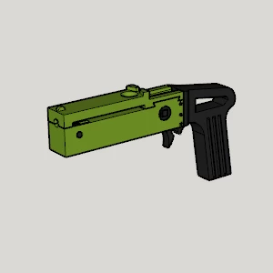 Modelo 3d de Pistola firefly sling mkⅠ para impresoras 3d