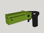 Modelo 3d de Pistola firefly sling mkⅠ para impresoras 3d