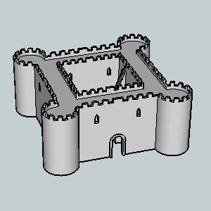 Modelo 3d de Fort para impresoras 3d