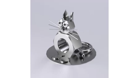 Cat mechanical figure