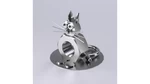  Cat mechanical figure  3d model for 3d printers