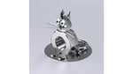 Modelo 3d de Figura mecánica cat para impresoras 3d