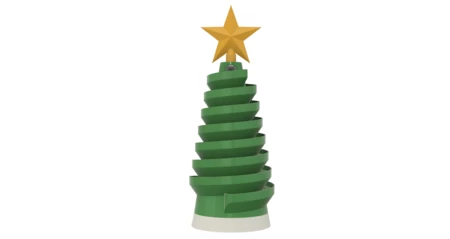  Marblevator, christmas tree.  3d model for 3d printers