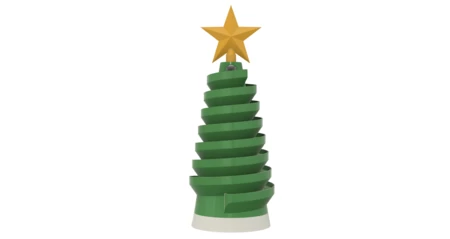 Marblevator, Árbol de Navidad.