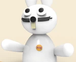  Politic bunny  3d model for 3d printers