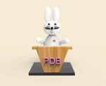 Modelo 3d de Conejito político para impresoras 3d