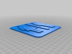  Ada restroom sign  3d model for 3d printers