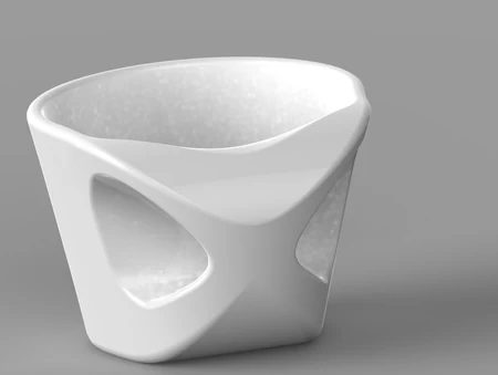  Fancy cup  3d model for 3d printers