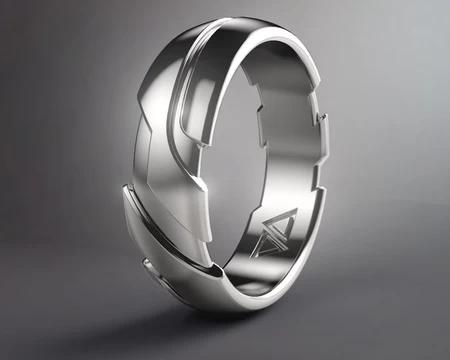 Modelo 3d de Anillo gd - borde  para impresoras 3d