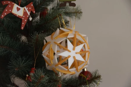 Festive Harmony (Polyhedral Christmas Ornaments)