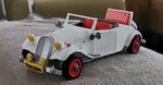  Upgrade! citroen atraction cabriolet 2.0 scale 1:25 year 1951 by ed-sept7.  3d model for 3d printers