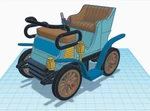  Special! the fiat 3.5 hp year1899 (scale 1:18)  3d model for 3d printers