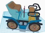  Special! the fiat 3.5 hp year1899 (scale 1:18)  3d model for 3d printers