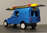   citroen ak400 scale 1:18 year 1973 by ed-sept7.  3d model for 3d printers