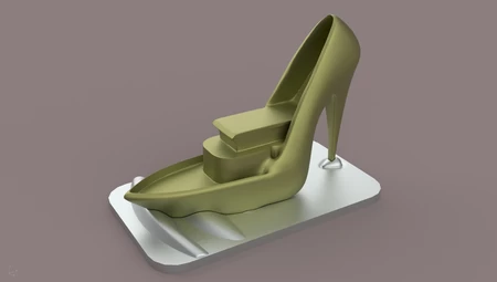 Modelo 3d de Barco de zapatos para impresoras 3d