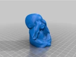  Hear,see,speak no evil geocache set  3d model for 3d printers