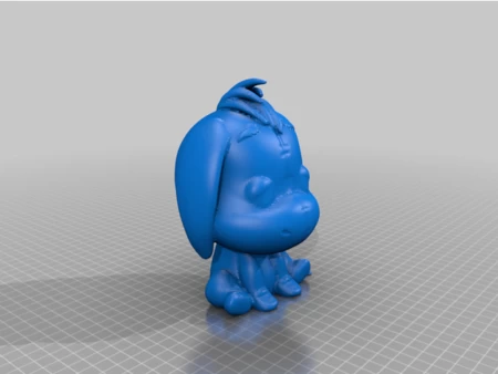 Modelo 3d de Geocaché de eeyore para impresoras 3d