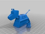  Doctor who - k-9 geocache  3d model for 3d printers