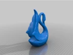 Modelo 3d de Geocaché de cisne para impresoras 3d