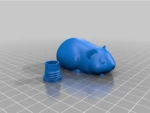  Guinea pig geocache  3d model for 3d printers