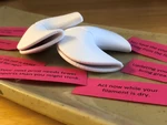  Reusable fortune cookie  3d model for 3d printers