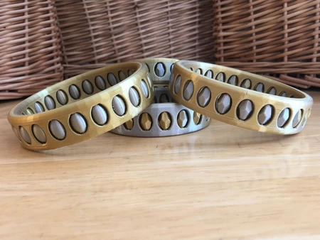 Captive Gemstone Bracelets