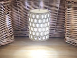  Lightshade with captive dimmer beads  3d model for 3d printers
