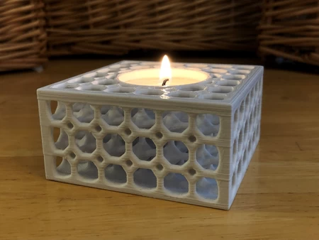 Tealight Holders (Lattice)