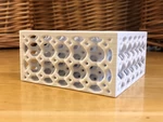  Tealight holders (lattice)  3d model for 3d printers