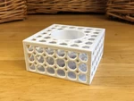  Tealight holders (lattice)  3d model for 3d printers