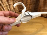  Hanger with rotating label  3d model for 3d printers