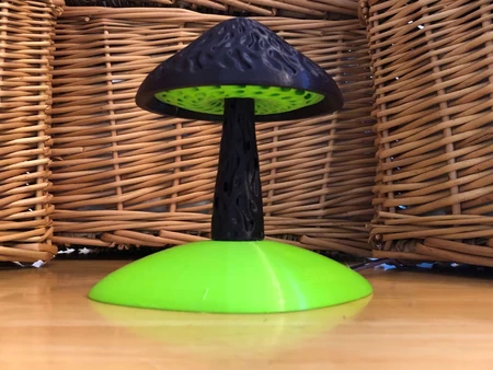  Modular mushroom lamp  3d model for 3d printers