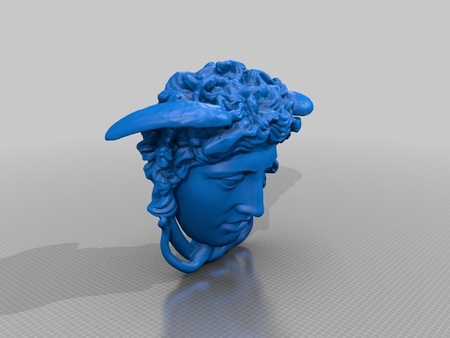 Modelo 3d de La medusa rondanini para impresoras 3d