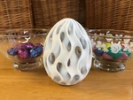 Modelo 3d de Diez cáscaras de huevo de pascua para impresoras 3d
