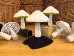  Modular mushrooms  3d model for 3d printers