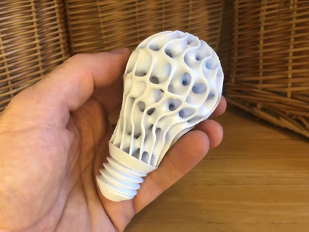  Decorative minimal surface lightbulbs  3d model for 3d printers