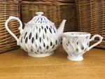  Malfunctioning teapot and teacup  3d model for 3d printers