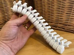  Happy halloween spine   3d model for 3d printers