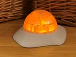  Interactive glowing igloo lamp  3d model for 3d printers