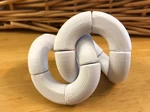  Two types of twisty tubes (circular)  3d model for 3d printers