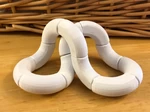 Two types of twisty tubes (circular)  3d model for 3d printers