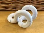  Two types of twisty tubes (circular)  3d model for 3d printers