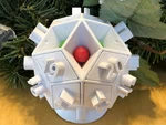  Spherical advent calendar  3d model for 3d printers