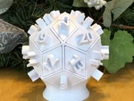  Spherical advent calendar  3d model for 3d printers